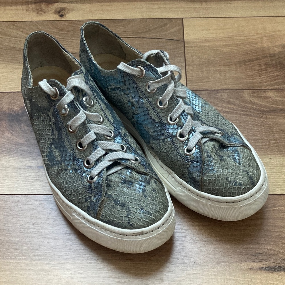 Paul Green Snakeskin Sneakers